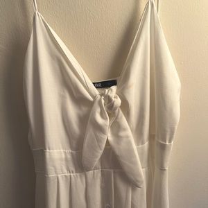 Gorgeous flowing white summer dress